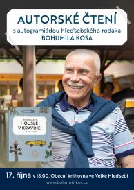 Autorské čtení a autogramiáda - Bohumil Kos