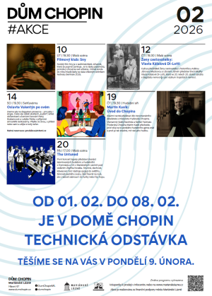Únor v Domě Chopin