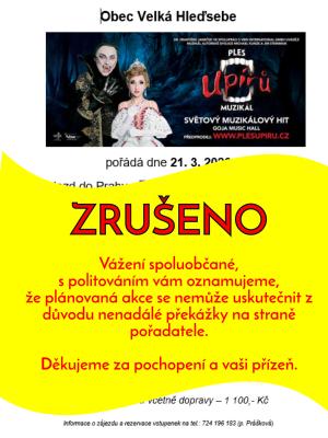 Zájezd do Prahy - ZRUŠENO